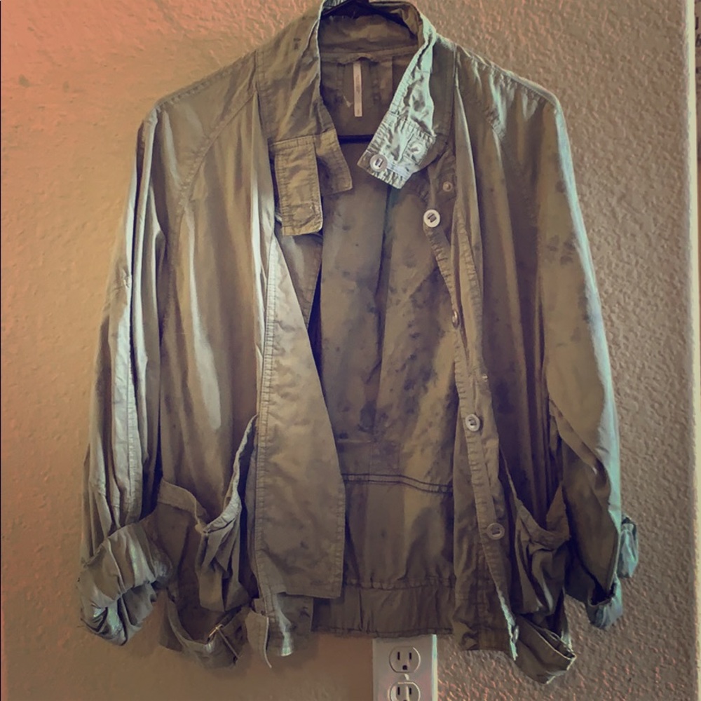 Free People rain jacket